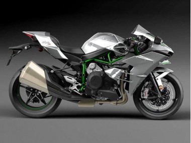 Acquista Carena Moto Kawasaki Ninja H2 2015-2022 - Argento