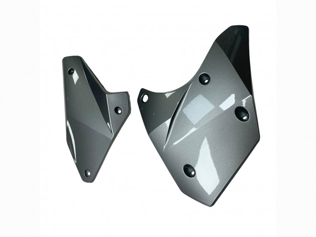 Acquista Carena Moto Kawasaki Ninja H2 2015-2022 - Argento Nero Fibra di Carbonio