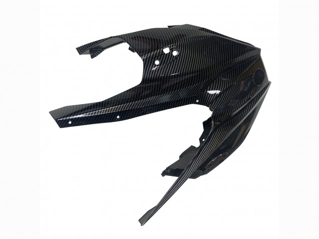 Acquista Carena Moto Kawasaki Ninja H2 2015-2022 - Argento Nero Fibra di Carbonio