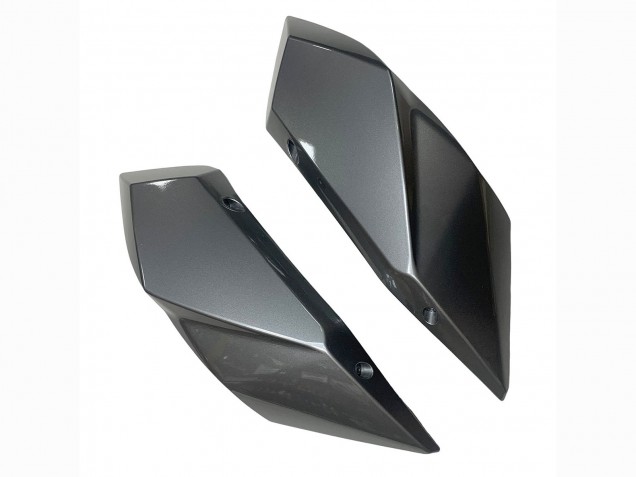 Acquista Carena Moto Kawasaki Ninja H2 2015-2022 - Argento Nero Fibra di Carbonio