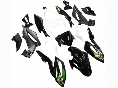 Acquista Carena Moto Kawasaki Z400 2018-2024 - Bianco Nero Lucido Verde