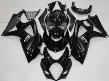 Acquista Carena Moto Suzuki GSXR 1000 2007-2008 - Nero Lucido Nero Opaco Bianco