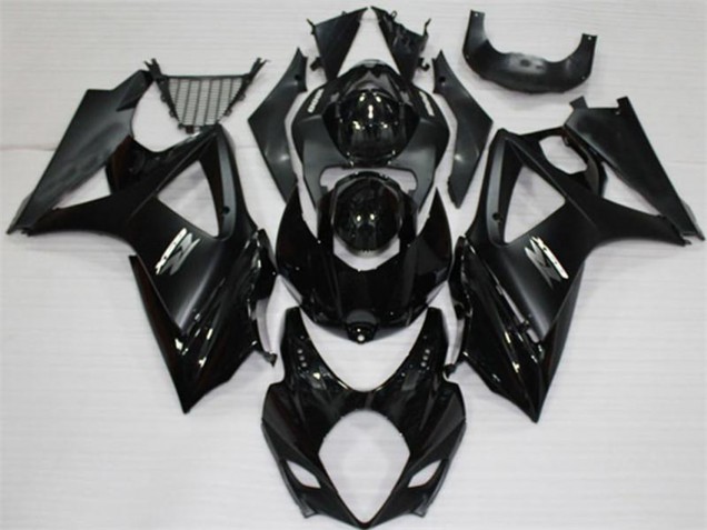 Acquista Carena Moto Suzuki GSXR 1000 2007-2008 - Nero Lucido Nero Opaco Bianco