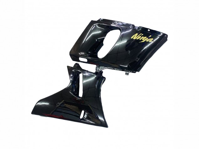 Acquista Carena Moto Kawasaki ZZR600 1998-2003 - Nero Lucido Oro Ninja