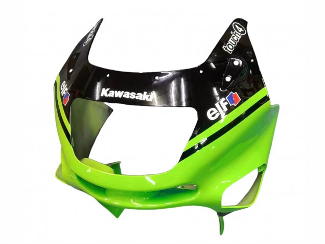 Acquista Carena Moto Kawasaki ZZR600 1998-2003 - Verde Nero Lucido Blu Mostro Elf Touch4 Bridgestone