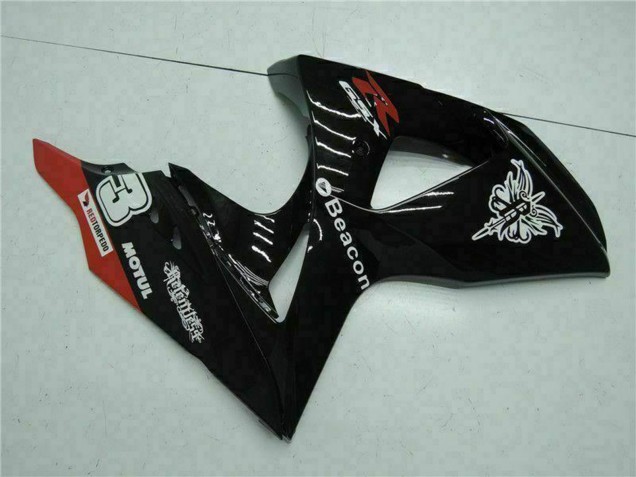 Acquista Carena Moto Suzuki GSXR 1000 2009-2016 - Nero Lucido Rosso Faro Motul