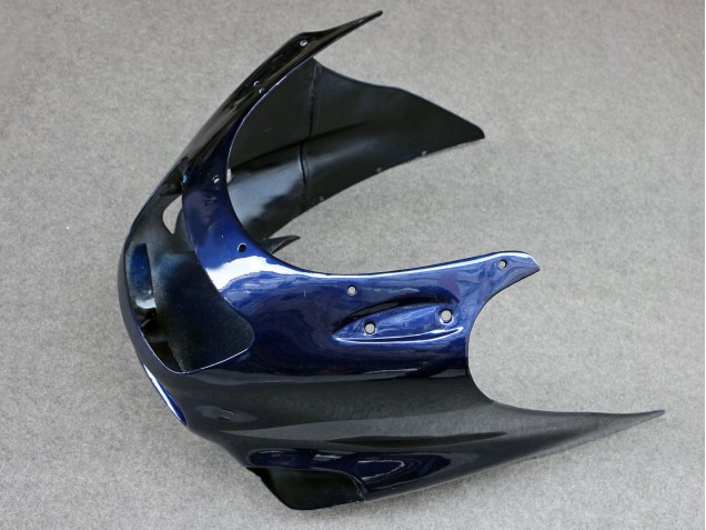 Acquista Carena Moto Kawasaki ZZR1100 1993-2003 - Lucido Blu Grigio