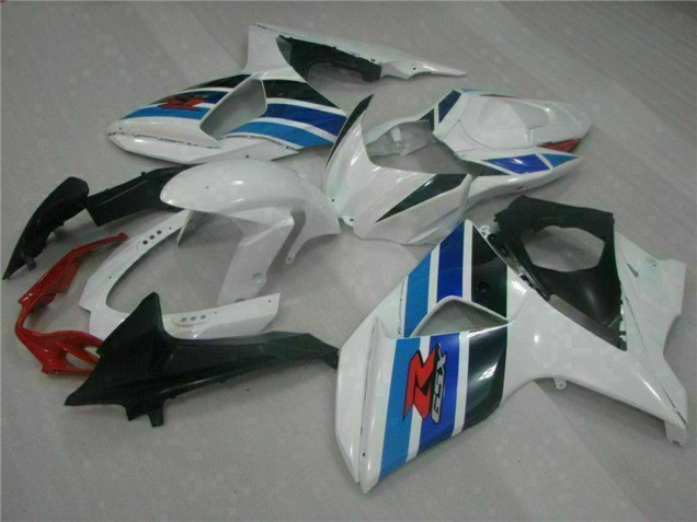 Acquista Carena Moto Completo Suzuki GSXR 1000 2009-2016 - Bianco Blu Nero