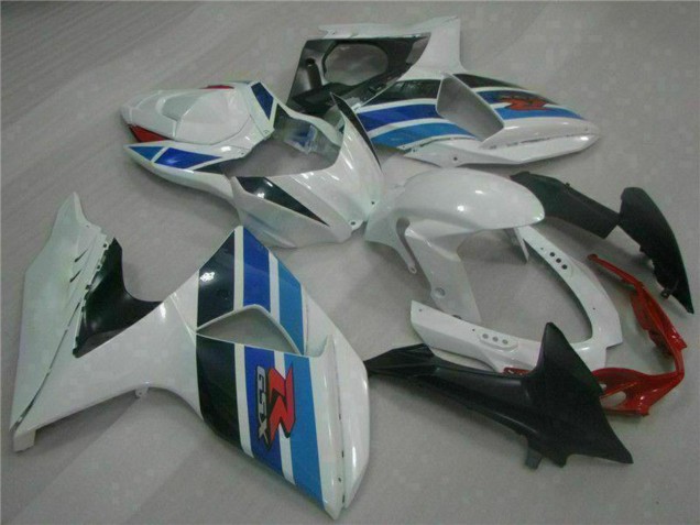 Acquista Carena Moto Completo Suzuki GSXR 1000 2009-2016 - Bianco Blu Nero