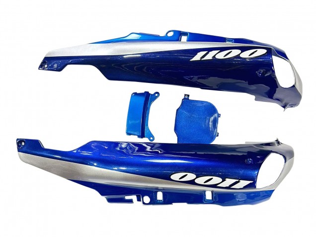 Acquista Carena Moto Kawasaki ZZR1100 1993-2003 - Blu Argento Nero