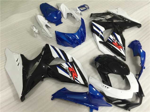 Acquista Kit Carena Moto Completo Suzuki GSXR 1000 2009-2016 - Bianco Blu Nero