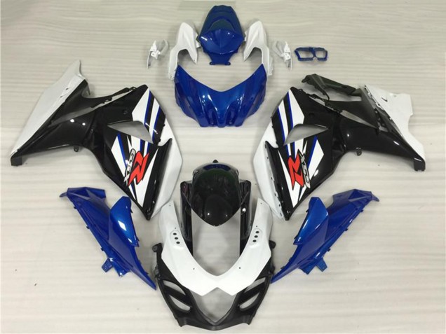 Acquista Kit Carena Moto Completo Suzuki GSXR 1000 2009-2016 - Bianco Blu Nero