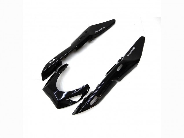 Acquista Carena Moto Kawasaki GTR1400/ZG1400 2007-2009 - Nero Opaco Verde Linea