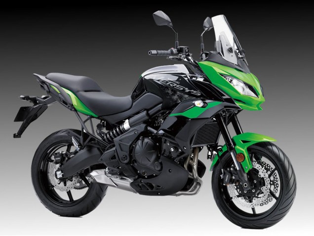 Acquista Carene Moto Kawasaki Versys 650 2015-2020 - Verde Nero VERSYS