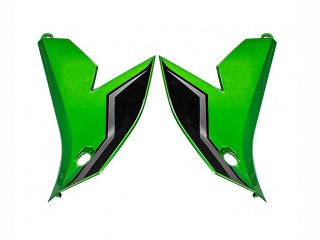Acquista Carena Moto Kawasaki Versys 650 2022-2025 - Verde Nero Lucido