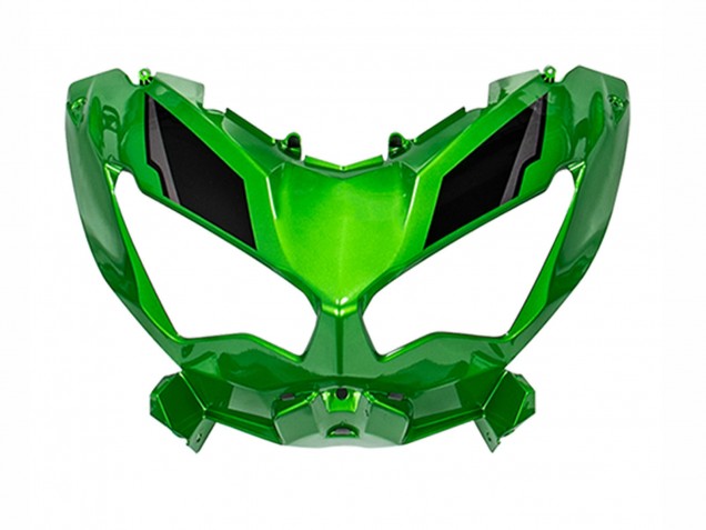 Acquista Carena Moto Kawasaki Versys 650 2022-2025 - Verde Nero Lucido