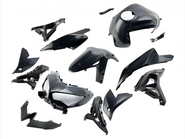 Acquista Carena Moto Kawasaki Versys 650 2022-2025 - Nero Lucido