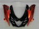 Acquista Carena Moto Suzuki GSXR 1000 2009-2016 - Arancia Nero Lucido