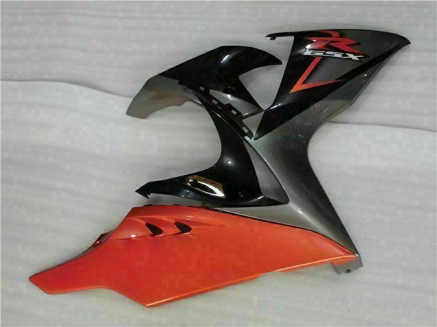 Acquista Carena Moto Suzuki GSXR 1000 2009-2016 - Arancia Nero Lucido
