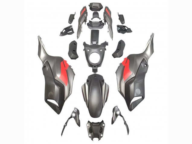 Acquista Carena Moto Yamaha MT07/FZ07 2012-2017 - Grigio Rosso