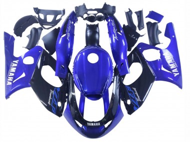 Acquista Carena Moto Yamaha YZF600R Thundercat 1996-2007 - Blu Nero Lucido