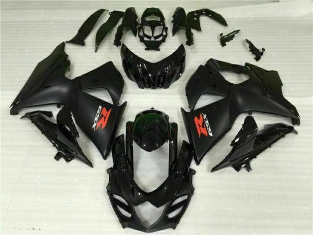 Acquista Carena Moto Suzuki GSXR 1000 2009-2016 - Nero Lucido Nero Opaco