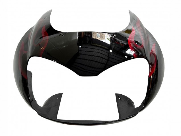 Acquista Kit Carena Moto Yamaha YZF 1000R Thunderace 1997-2007 - Nero Rosso Fiamma