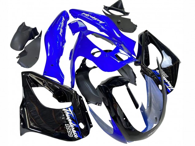 Acquista Carena Moto Yamaha YZF 1000R Thunderace 1997-2007 - Blu Nero Thunderace
