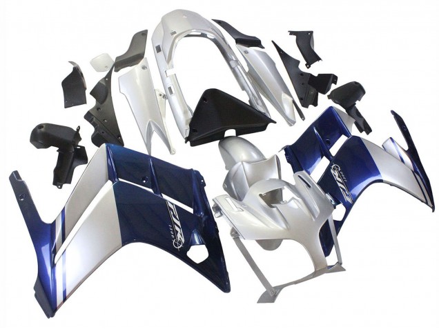 Acquista Carena Moto Yamaha FJR1300 2001-2006 - Blu Scuro Argento