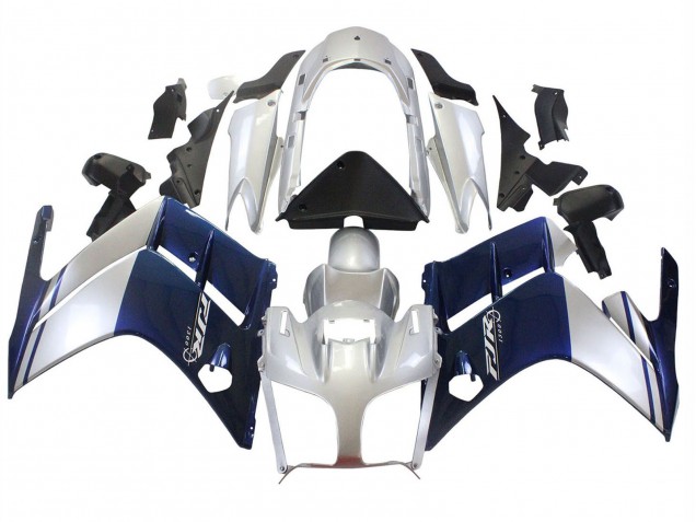 Acquista Carena Moto Yamaha FJR1300 2001-2006 - Blu Scuro Argento