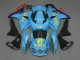 Acquista Carena Moto Suzuki GSXR 1000 2009-2016 - Blu Giallo Rizla 19 Rosso