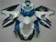 Acquista Kit Carena ABS Suzuki GSXR 1000 2009-2016 - Bianco Blu Nero