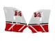 Acquista Carena Moto Yamaha RZV500 / RD500 1985-1987 - Bianco Rosso Nero