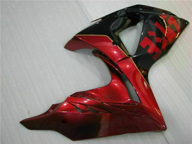 Acquista Carena Moto Suzuki GSXR 1000 2009-2016 - Rosso Nero Lucido