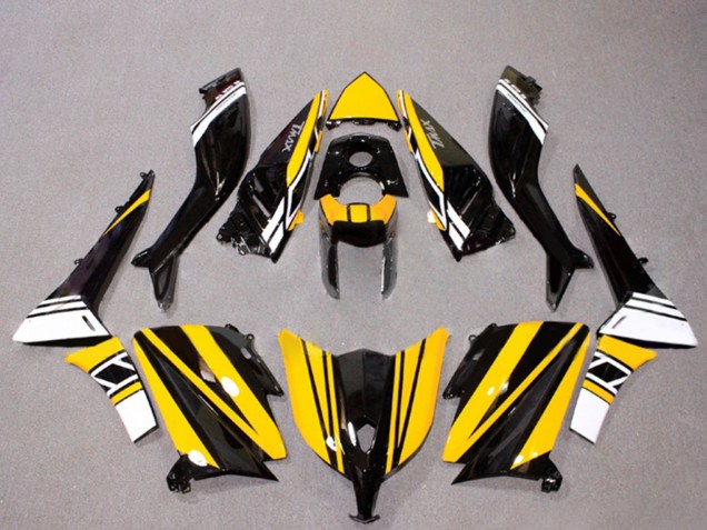 Acquista Carena Moto Yamaha TMAX530 2012-2014 - Nero Lucido Giallo Bianco