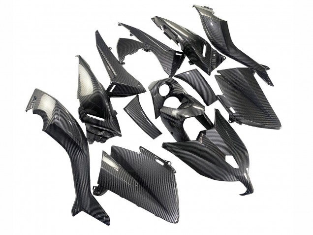 Acquista Carena Moto Yamaha TMAX530 2012-2014 - Nero Fibra di Carbonio