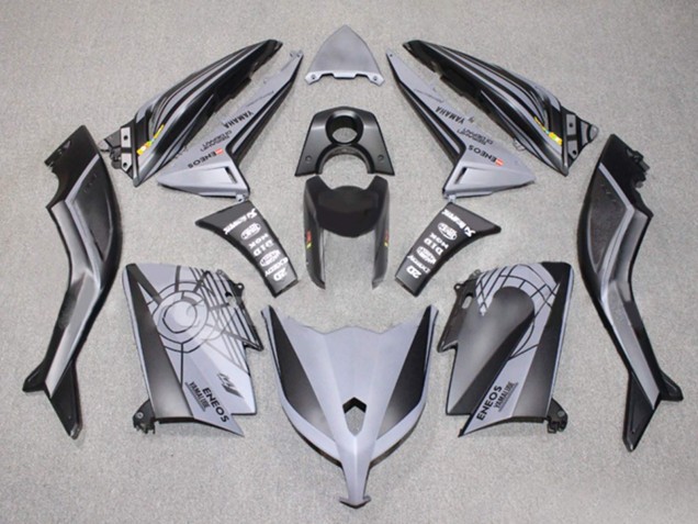 Acquista Carena Moto Yamaha TMAX530 2012-2014 - Nero Opaco Grigio ENEOS Yamalube