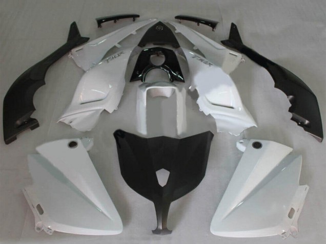 Acquista Carena Moto Yamaha TMAX530 2012-2014 - Bianco Nero Lucido