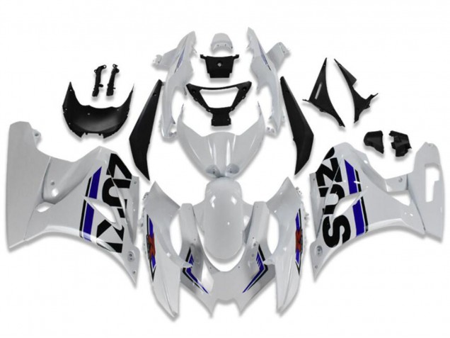 Acquista Carena Moto Suzuki GSXR 1000 2017-2024 - Bianco Blu Nero