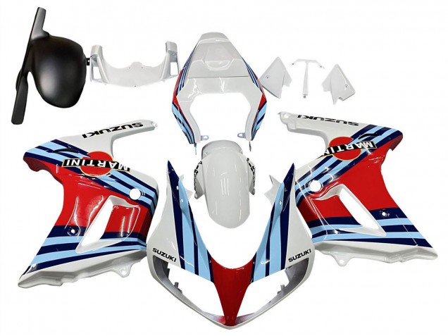 Acquista Carena Moto Suzuki SV650 2003-2013 - Bianco Rosso Blu Martini