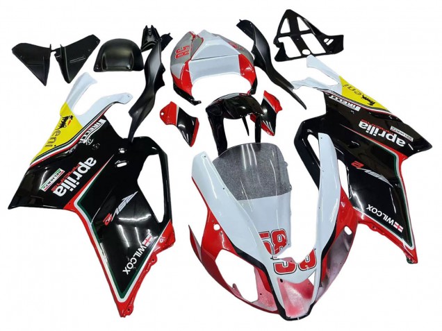 Acquista Carena Moto Aprilia RSV1000 2003-2006 - Bianco Rosso Nero Giallo 58