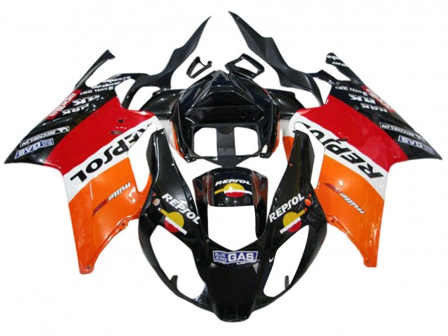Acquista Carena Moto Aprilia RSV1000 2003-2006 - Arancia Bianco Rosso Nero Repsol
