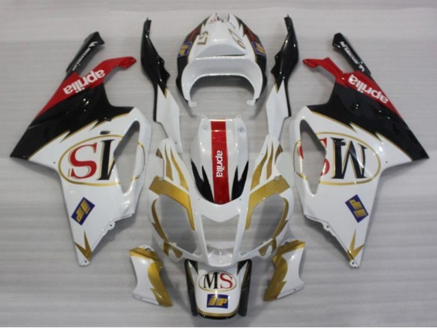 Acquista Carena Moto Aprilia RSV1000 2003-2006 - Bianco Oro Rosso Nero