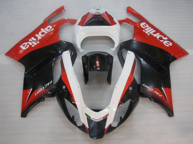 Acquista Carena Moto Aprilia RSV1000 2003-2006 - Rosso Nero Bianco