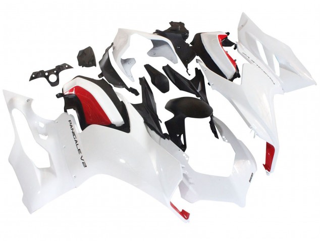 Acquista Carena Moto Ducati Panigale V2 2020-2024 - Bianco Rosso Nero Opaco