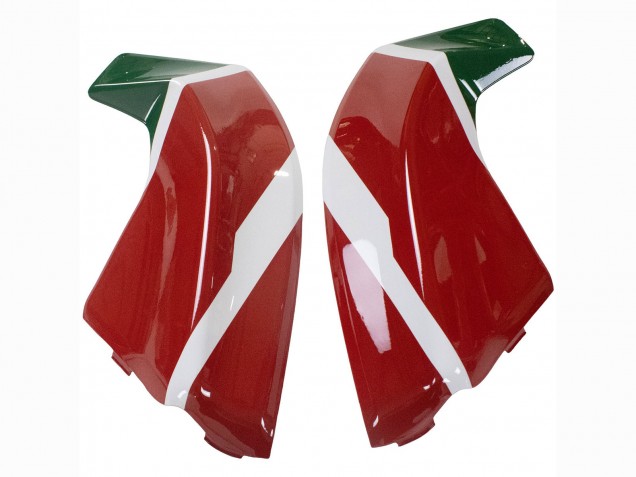 Acquista Carena Moto Ducati Panigale V2 2020-2024 - Bianco Rosso Verde Nero Opaco Corse 21