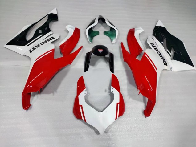 Acquista Carena Moto Ducati Panigale V2 2020-2024 - Bianco Rosso Verde Nero Lucido