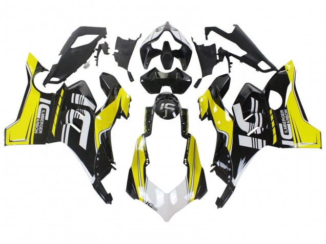 Acquista Carena Moto Ducati Panigale V4 V4S 2020-2021 - Giallo Bianco Nero Lucido
