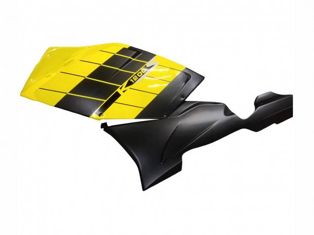 Acquista Carene Moto BMW K1200S 2005-2010 - Giallo Argento Nero Opaco