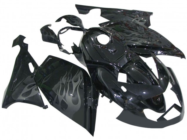 Acquista Carena Moto BMW K1200S 2005-2010 - Nero Lucido Grigio Fiamma